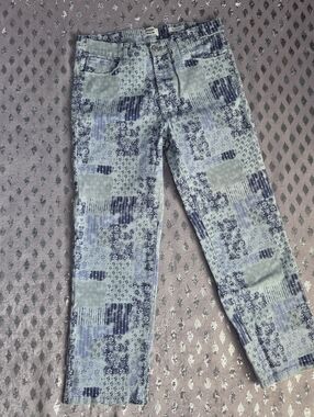 Kensie blue patchwork denim jeans Size 8/29